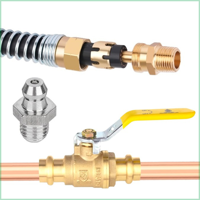 Image Boyaux, raccords et valves